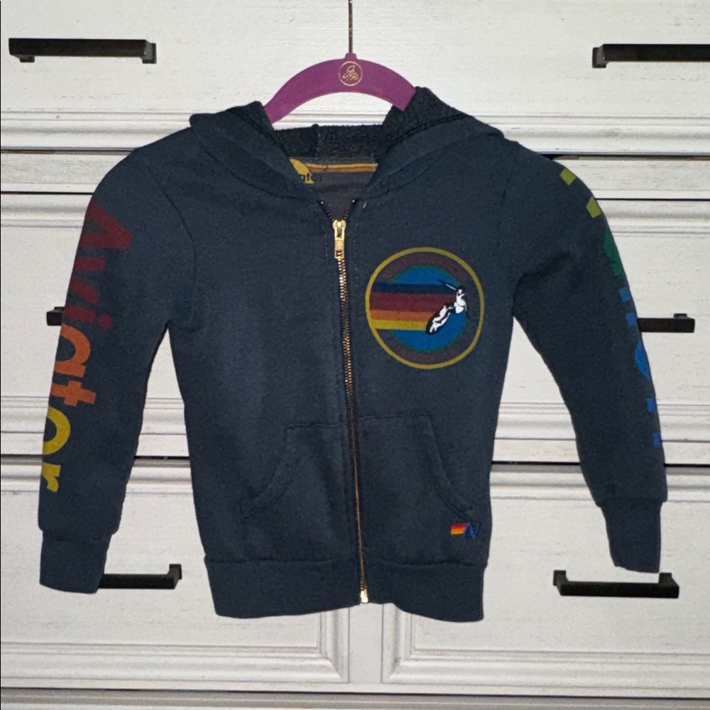 Aviator Nation full zip Hoodie EUC!